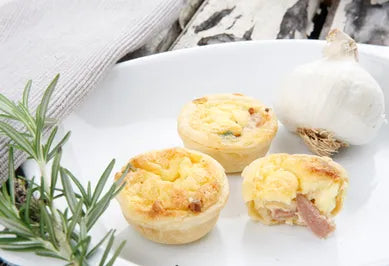 Traditional Quiche Lorraine w Leek - Pack of 20